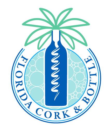 Florida Cork & Bottle logo design